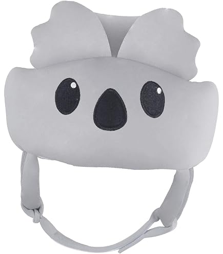 Casque De Protection Bébé 0-7 Ans - Coton Doux, Ajustable Pour Marche Et Rampage