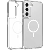 Coverzone Samsung Galaxy S21 Fe İle Uyumlu Kılıf Şeffaf, Wireless Magsafe ile uyumlu Silikon Kapak Samsung Galaxy S21 Fe ile 