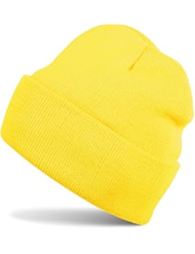 styleBREAKER klassische Beanie Strickmütze, warme Feinstrick Mütze doppelt gestrickt, Unisex 04024029