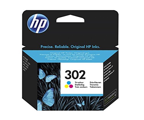 Tintenpatrone HP 302 F6U65AE). COLOR