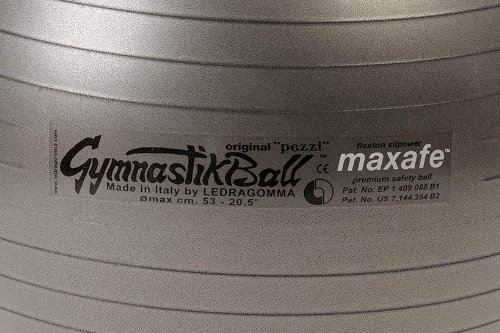 Orig. Pezzi Ball MAXAFE Gymnastikball inkl. Oliver Ballpumpe - 4