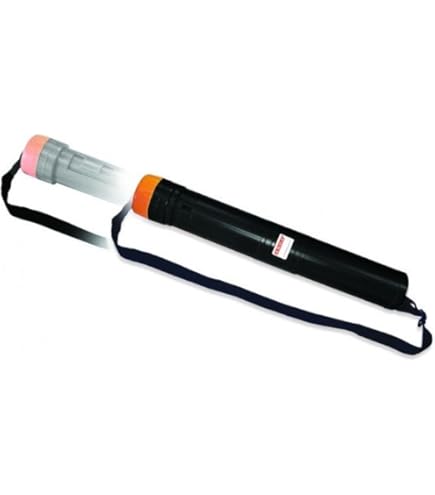 Tubo Portadisegni In Plastica - Lunghezza 40 Cm, Diametro 8 Cm, Per Poster E Carte - Foto 5