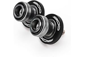 ZEXDDI Motorrad CNC 8 mm Schwingenspulen Schieber passend für Z900 SE RS 2023 2024 Z900SE Z900RS 2017–2025 Schwingenspulen Ständer Schrauben Z 900 (schwarz)