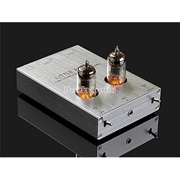 Préampli Phono à Tubes Pour Platine Vinyle - Entrées MM/MC, Sortie Casque 3.5mm - Design Rétro Avec Tubes Visibles 6E2 Et 6A2 - 7