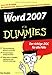 Produktbild Word 2007 für Dummies