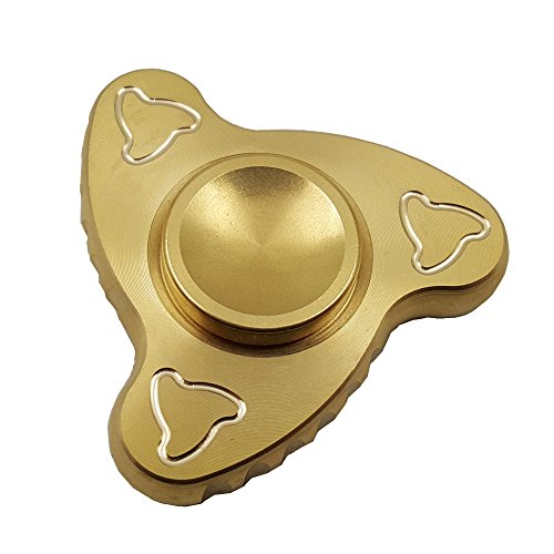 Qjin Hand Spinner EDC Toy Ultra Durable High Speed 3-8 Min Spins CNC Precision Brass Material