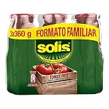 salsa tomate solis ingredientes Formatos disponibles: frasco cristal, brick y lata