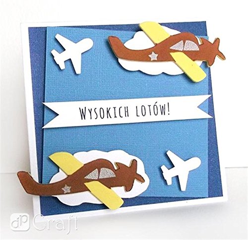 Motivlocher Stanzer Punch Hebelstanzer 2,5cm Flugzeug Flieger Kreativ Basteln Dekorieren - 3
