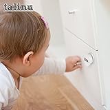 TALINU 4-er Pack Magnetschloss | mit 2 Jahren Zufriedenheitsgarantie | unsichtbare Kindersicherung, Sicherheitsschlos - 4