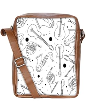 Snoogg , Damen Umhängetasche mehrfarbig multi