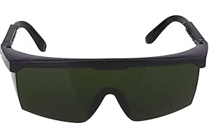 Laser Safety Glasses Eye Protection for IPL/E-Light Hair Removal Safety Protective Glasses Universal Goggles Eyewear Dark Green Jasnyfall