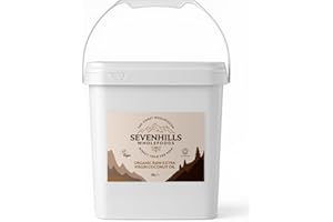 Sevenhills Wholefoods Huile Extra Vierge De Noix De Coco Bio 10L, Pressée à Froid, Pour Cuisine, Peau et Cheveux