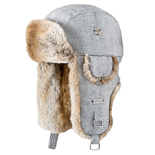 Bonnet Barts Kamikaze Grey Herringbone -...