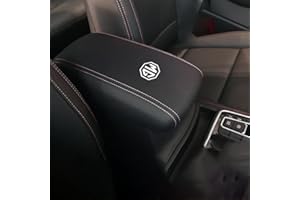 NBVGFGDF Cojín De Apoyabrazos Coche, para MG ZS Cojín Antideslizante para Consola Central De Coche, Consola Central Reposabrazos Cubierta,B