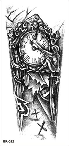 Temporäre Körperkunst Entfernbare Tattoo Aufkleber Uhr Sticker Tattoo Temporary Tattoo – FashionLife - 2