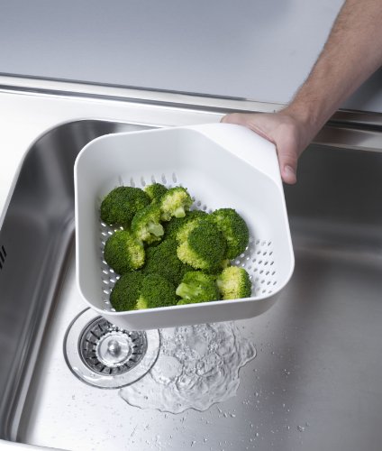 Joseph Joseph SWCOL016SW Square Colander mittel weiss - 2