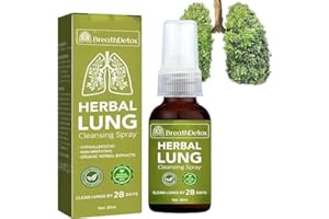 WLWWCX Oveallgo BreatheWell ULTRA Natürliches Kräuterspray für Lungen- und Atemwegsunterstützung (1PCS)