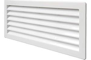 La Ventilazione P252510B-Y kratka wentylacyjna, biała, 254 x 108 mm