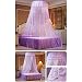 Produktbild JHDUID Princess Lace Moskitonetze - Elegante Princess Lace Dome-Moskitonetz-Bettnetz-Baldachin-Vorhang,Purple
