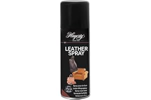 Hagerty Leather Spray 200 ml I Spray efficiente per la protezione, la pulizia e la cura della pelle I Detergente per pelle di mobili borse cinture giacche accessori sedili auto moto abbigliamento ecc