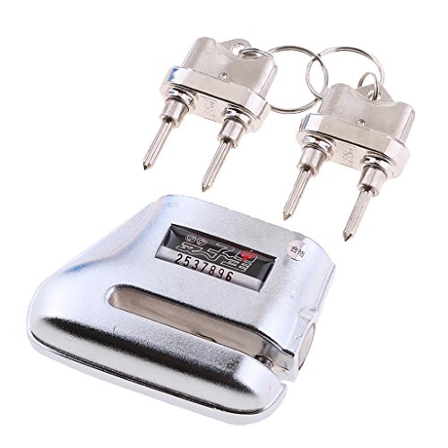 Preisvergleich Produktbild MagiDeal Bremsscheibenschloss Sicherheitssystem Diebstahlschutz Universal für Motorrad Fahrrad Mountainbike ( mit 2 Schlüsseln )