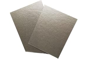 ARMYJY 10 x Mikrowellen-Glimmerplatten, Wellenleiter-Abdeckung, Universal-Reparatur-Teil für die Mikrowelle, 12 x 15 cm
