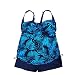Imported Plus Size Women Skirt Swimsuit Padded Swimwear 5XL Sky Blue RS.1540.00