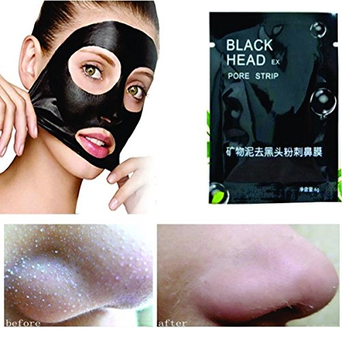 30Stück BLACK HEAD Gesichtsmaske Mitesser entfernende Peel off Maske - 2