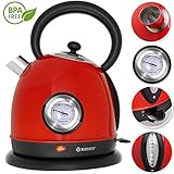 Trockenlaufschutz aus Edelstahl.