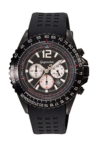 Preisvergleich Produktbild Gigandet SUPERSONIC Armbanduhr Chronograph Edelstahl G1-002