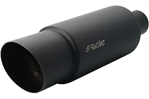 Simoni Racing ESR086/N Sportauspuff, Schwarz