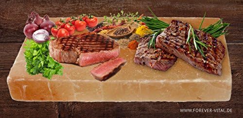 6 x Six Pack 5 20X10X BBQ Bbq Salt Rock Salt Plate for Grilling Salt, Salt Tile Plank, Salt Salt Tile Stone,