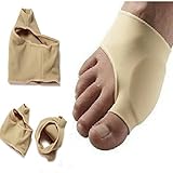 KINGSO 1 Pair Bunion Gel Lined Pads Sleeves Hallux Valgus Protector Sleeve Pad Shield Blisters Foot Pain Relief Unisex