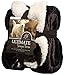 Produktbild Ultimate Sherpa Throw Blanket Dark Chocolate Brown 60x70 NEW by Life Comfort