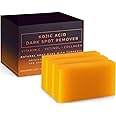 Kojic Acid Dark Spot Remover Soap Bars with Vitamin C, Retinol, Collagen, Turmeric - Original Japanese Complex Infused with Hyaluronic Acid, Vitamin E, Shea Butter (D1, A1) | PACK OF 2