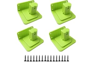 Namvo 5 stycken Support d'outil kompatibel väggmålning Avec Ryobi 18 V batteri outil dockningsstöd för räckvidd avseende batteripads