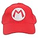 Produktbild Mario Hut Bros Hat Mario Luigi Sports Baseball Kappe Halloween Cosplay Kostüm Sportbekleidung Rot Grün (Rot)