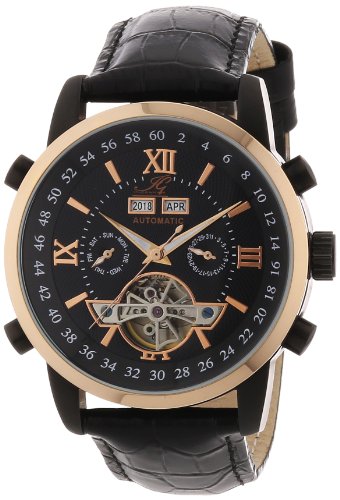 Ingraham Herren-Armbanduhr XL Calcutta Analog Automatik Leder IG CALC.1.200467 Ingraham Herren-Armbanduhr XL Calcutta Analog Automatik Leder IG CALC.1.200467