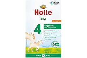 HOLLE BABYFOOD Bio Folgemilch 4, aus Ziegenmilch, 400g (3er Pack)