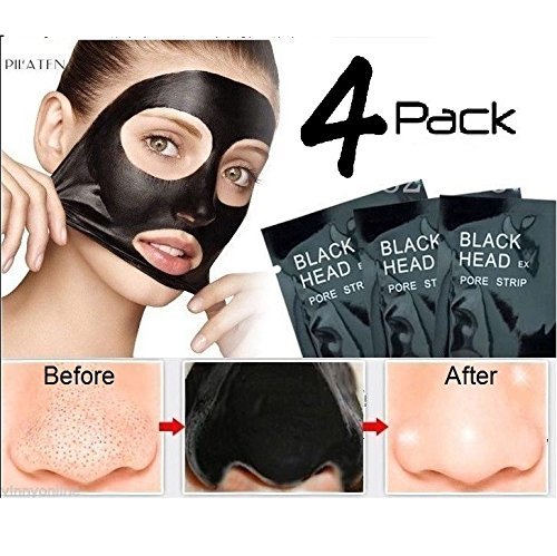 Pilaten Black head White head Remover Charcoal Deep Cleansing Purifying Peel Acne Mask (4 Pack) RS.185 (54.00% Off) - Amazon