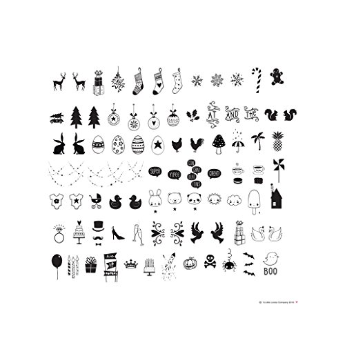 A little lovely Company - Ergänzungsset Celebrations - für alle Leuchtkästen - Inhalt: 85 Stück