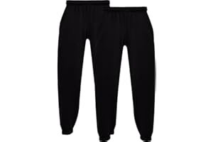 A2Z 4 Kids Girls Boys Plain Jogging Bottoms PE School Jogger Soft Trouser Pants Activewear Sweatpants Sports Gym Wear Casual Trousers Gifts for Children Age 2-14 Years