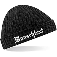 Beechfield Unisex Trawler Beanie bestickt mit Wunschtext