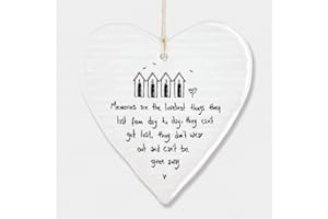 EAST OF INDIA ‘Memories’ Wobbly Hanging Heart