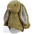 Eared Rabbit Stuffed Animal Plush Toy Fluffy and Cuddly Rabbit Animal Soft Toy Gift for Kids Boys and Girls Stuffed Doll cuddly toy 25 cm grey