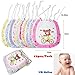 JJOnlineStore - 12X WATERPROOF BABY KIDS INFANT CHILDREN CUTE COTTON COLOURFUL FEEDING CLOTH BANDANA BIBS