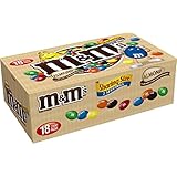 M&M'S Almond Chocolate Candy Sharing Size 2.83-Ounce Pouch 18-Count Box