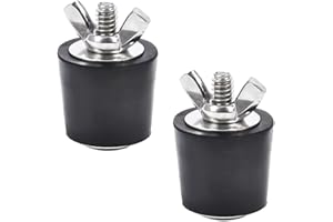 Pool Winter Plug, Winter Rubber Stopper with Metal Screws, Against Frost on Swimming Pools, Drain Pipes for Spa Pipes, Winter Fittings, 25 mm