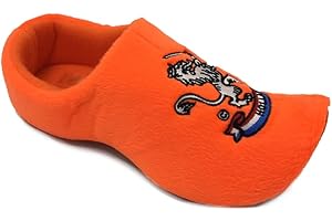 World of Clogs Dutch Clog Slippers in Orange