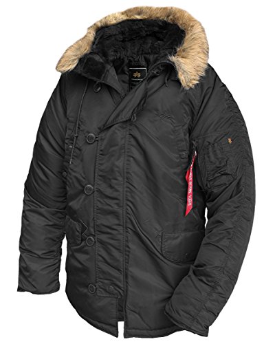 Fliegerparka N3B schwarz, M